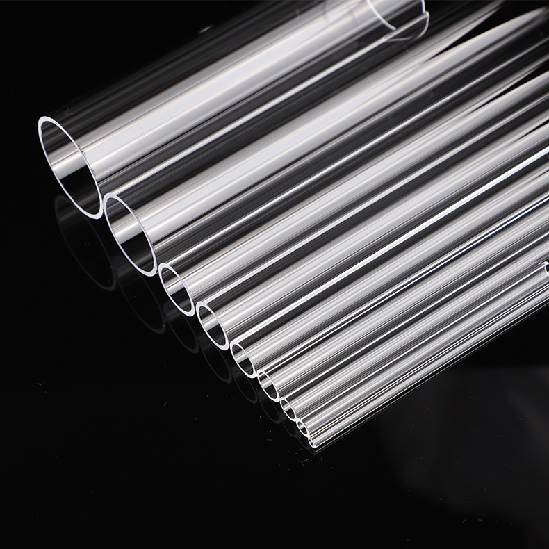 Manufacturers Supply Transparent Hollow Quartz Tube Cutting Tube Quartz Products Processing Tubular Furnace Quartz Glass Tube