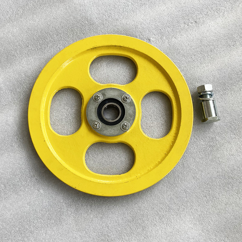 Hitachi tension wheel/rope wheel/elevator pit tension wheel device 260*20*6205/speed limiter tension wheel