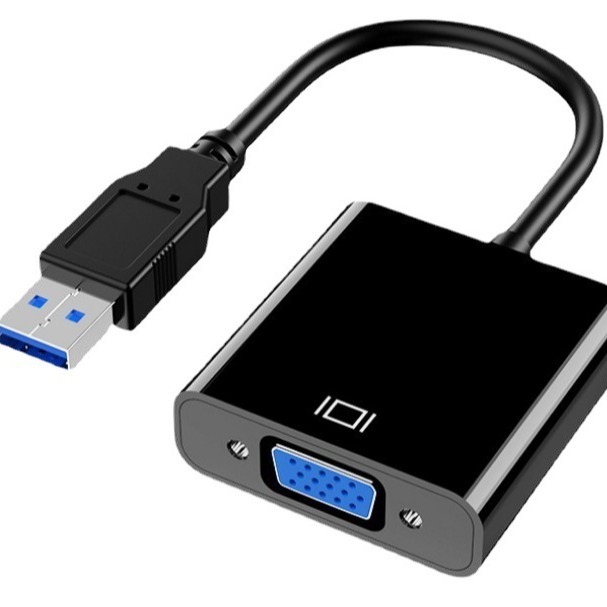usb to vga projector interface external graphics card USB 3.0 to VGA converter monitor conversion adapter cable