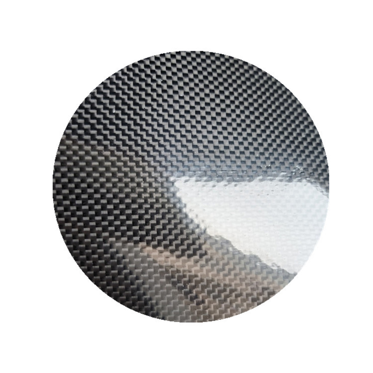 1K carbon fiber prepreg plain twill bidirectional fabric impregnated with adhesive tape under pressure and heating curing