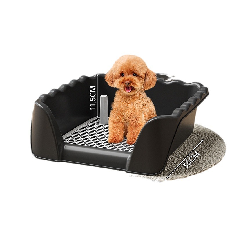 Dog Toilet Medium and Large Extra Large Dog Urinal Defecation Toilet Induction Toilet Anti-Step Grids Manufacturer Dropshipping