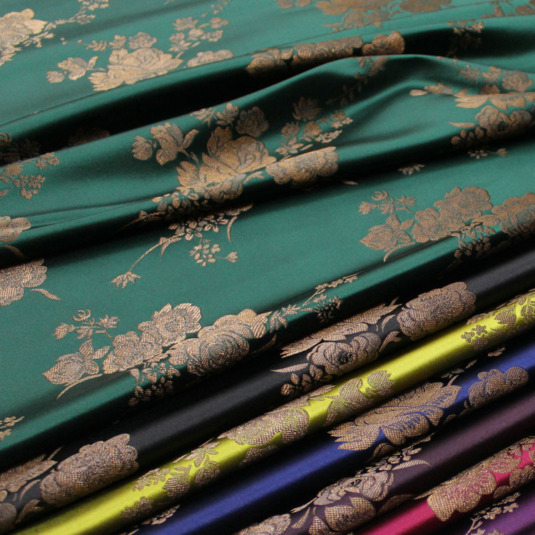 Китайский стиль чонсам куртка с ватным наполнителем монгольская мантия тибетская мантия сцена кино и телевидения одежда ткань жаккардовая парча шелковая ткань