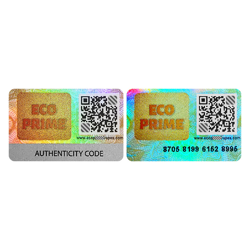 Shenzhen Manufacturer Anti-Counterfeiting Label Customization One Thing One Code Anti-Counterfeiting Sticker Trademark Printing Qr Code Anti-Counterfeiting Logo Customization