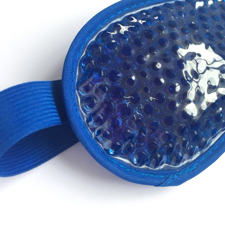 Amazon Cross-Border Plush Cloth Eye Mask Gel Oil Ice Eye Mask Bead Eye Mask Ice Pack Relaxation Ice Compress Cooling