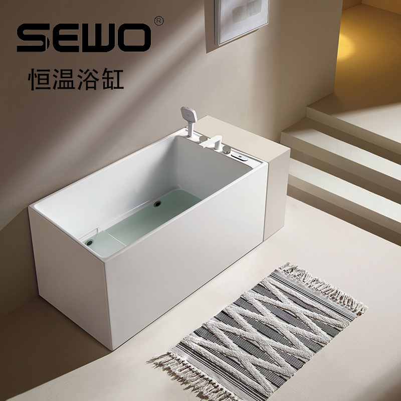 Глубокая японская акриловая ванна для дома и отелей