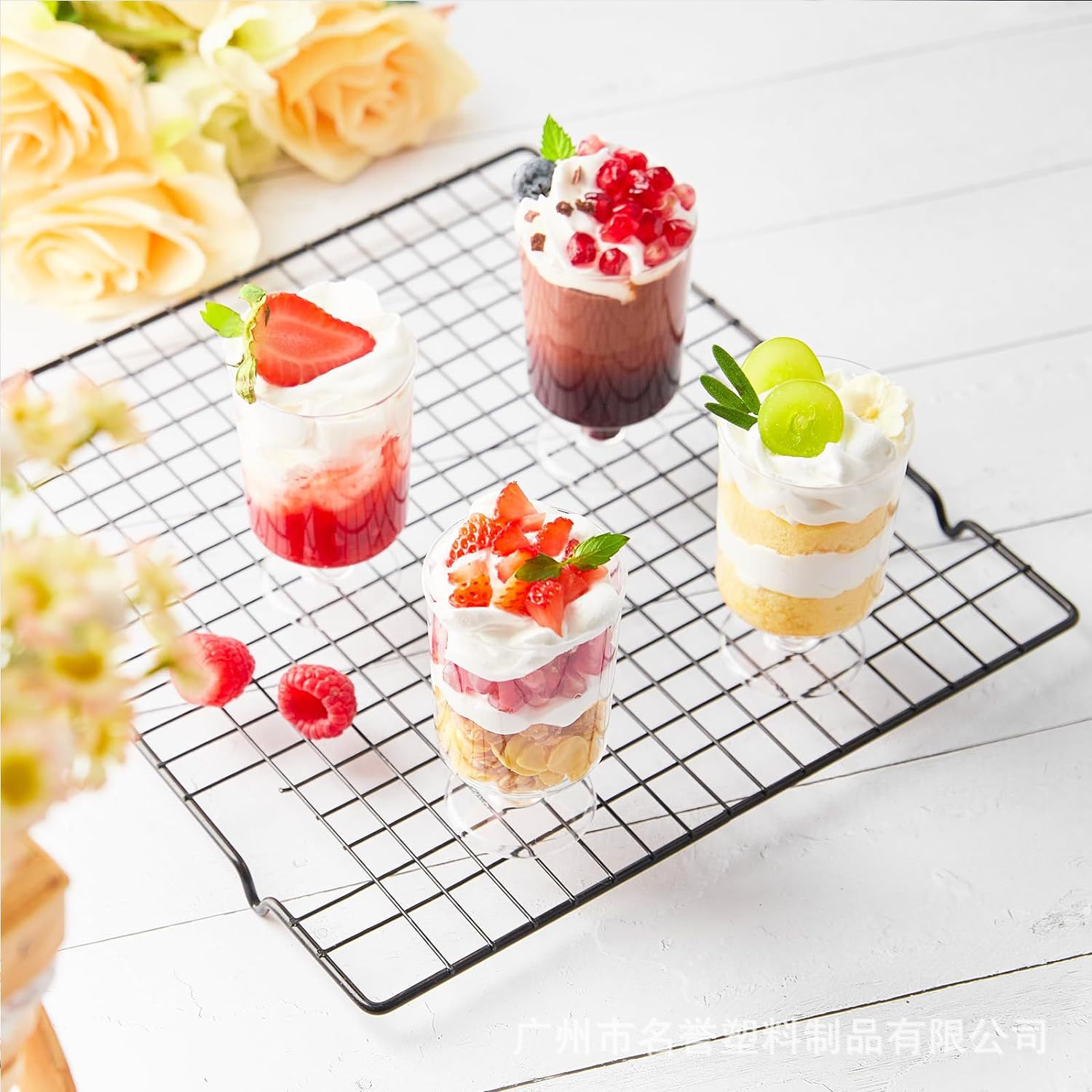 Одноразовые прозрачные бокалы, маленькие винные бокалы, десертные чашки, чашки для муссов и пудинга