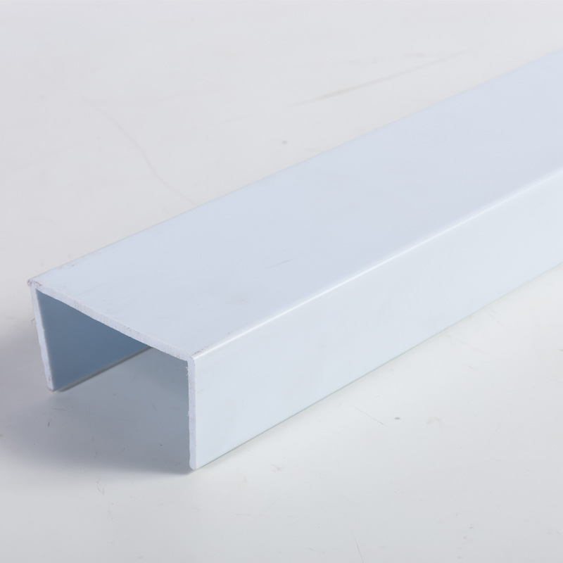 Customized Ppu Groove Ppu Groove Pp Bag Groove Edge Groove Square Profile Pvc Profile Extrusion Profile Plastic