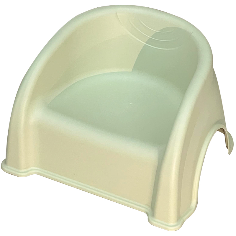 Children's Baby Small Stool with Backrest, One-Year-Old Low Stool, Plastic Dining Chair, Comfortable Long-Sitting Bench, Bath and Shoe-Changing Stool