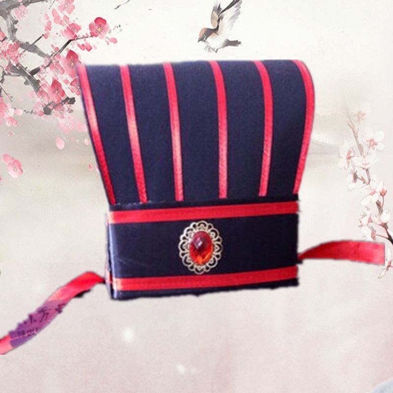 Adult Ceremonial Hat Ancient Costume Hat Gentleman Scholar Scholar Autumn Ancient Costume Performance Minister Zhuge Liang Hat