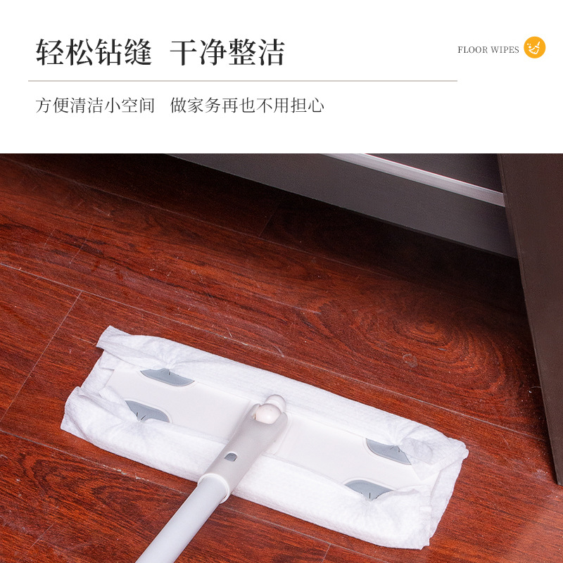 Disposable Mop Replacement Cloth Floor Vacuum Sticky Wet and Dry Non-Woven Mop Paper Electrostatic Dust Removal Paper