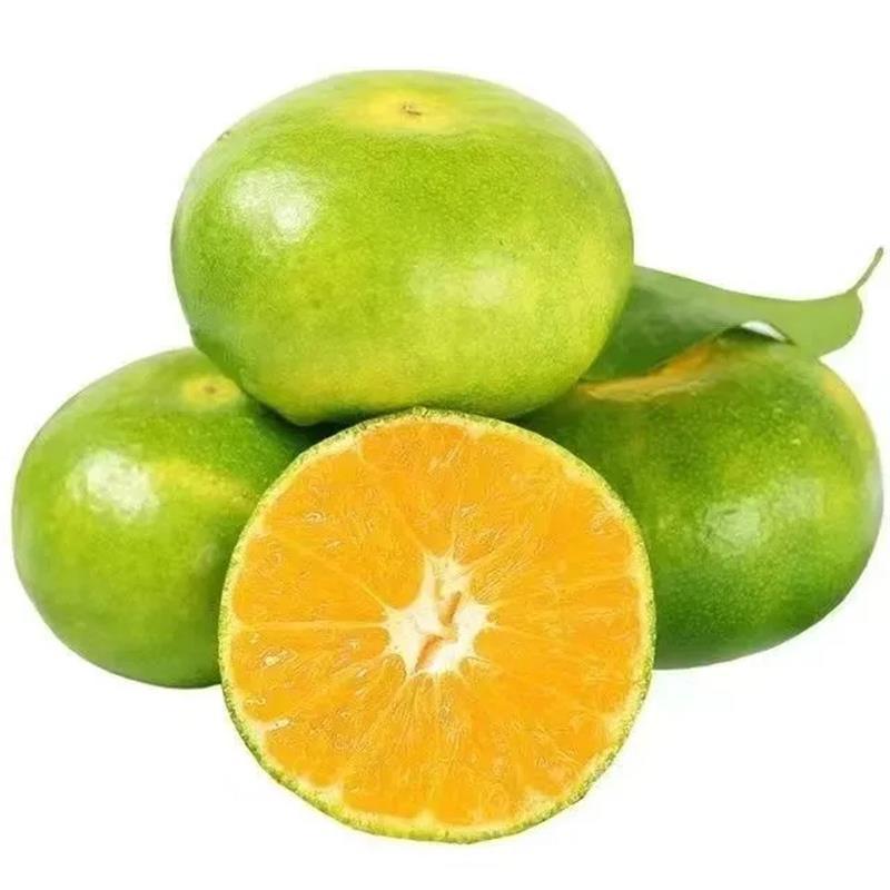 Hubei and Yunnan Green-Skinned Tangerines Are in Season, Whole Fruit Tangerines with Free Shipping, Fresh Fruit Tangerines Available for Dropshipping