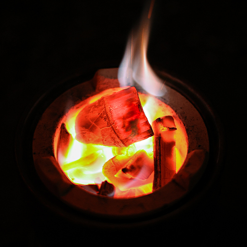Small pieces of mechanism smokeless carbon furnace tea carbon charcoal smokeless barbecue carbon household environmental protection heating roasted bamboo carbon