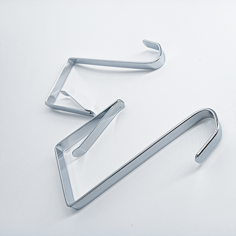 8mm Storage Hanging Bag Door Hook, 6mm Spring Hook, Universal Traceless Hook with Barb, No-Drill Hook, Flat Hook for Door