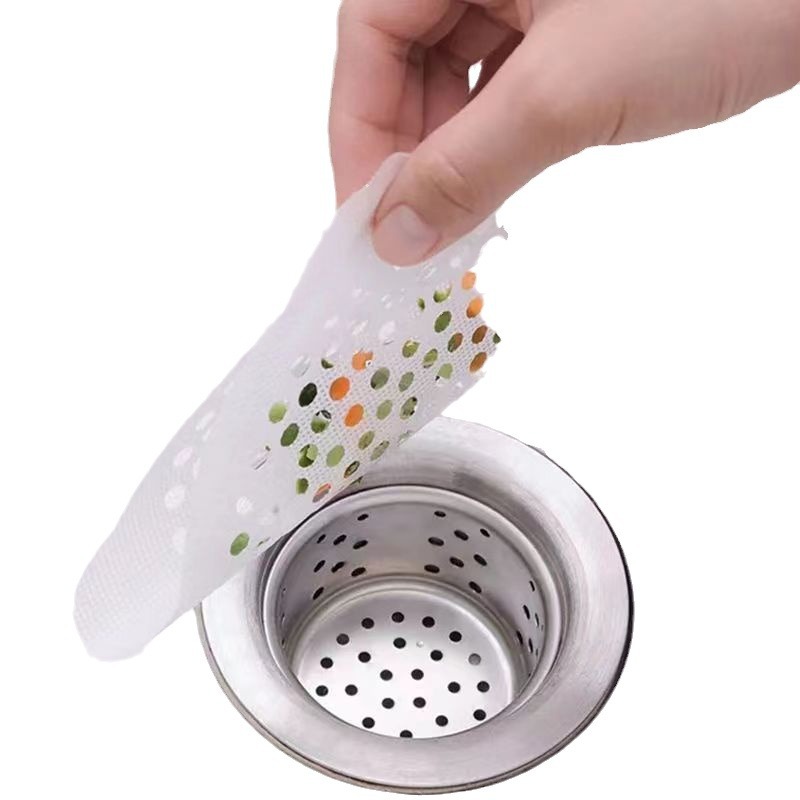 Disposable sewer floor drain filter new bathroom toilet anti-blocking artifact bathroom hair drip sticker