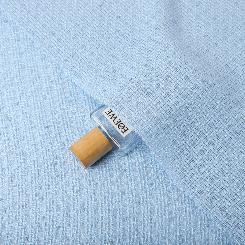 In-Stock Plain Fresh and Delicate Fabric, Coarse Wool Blend Fabric, Blended Coat Suit Women's Material