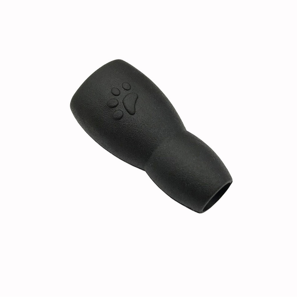 New pet leash accessories dog buckle footprints gourd buckle PVC plastic pet round rope buckle