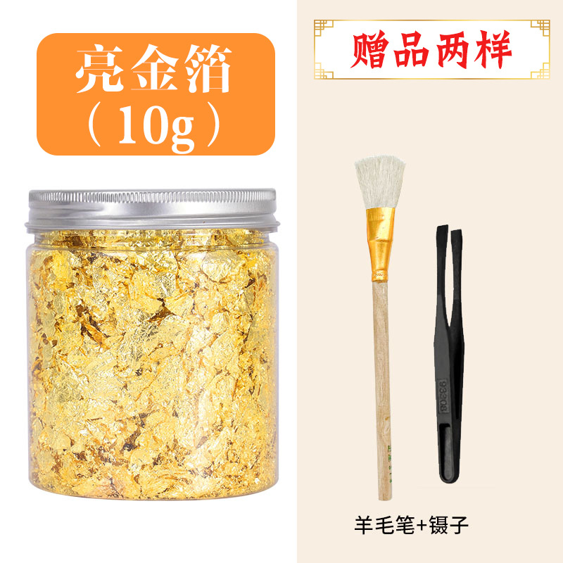 Gold Foil Paper Painting, Burnt Foil, Broken Gold Foil, Silver Foil Painting, Buddha Statue, Rock Painting, Art Tools, Nail Salon Crafts