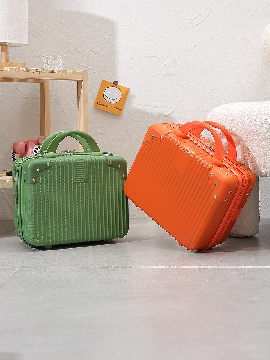 Portable Case 14 Inch Luggage Case Women's Fashion Cosmetic Case Small Lightweight 16 Suitcase Accompanying Gift Creative Gift Box