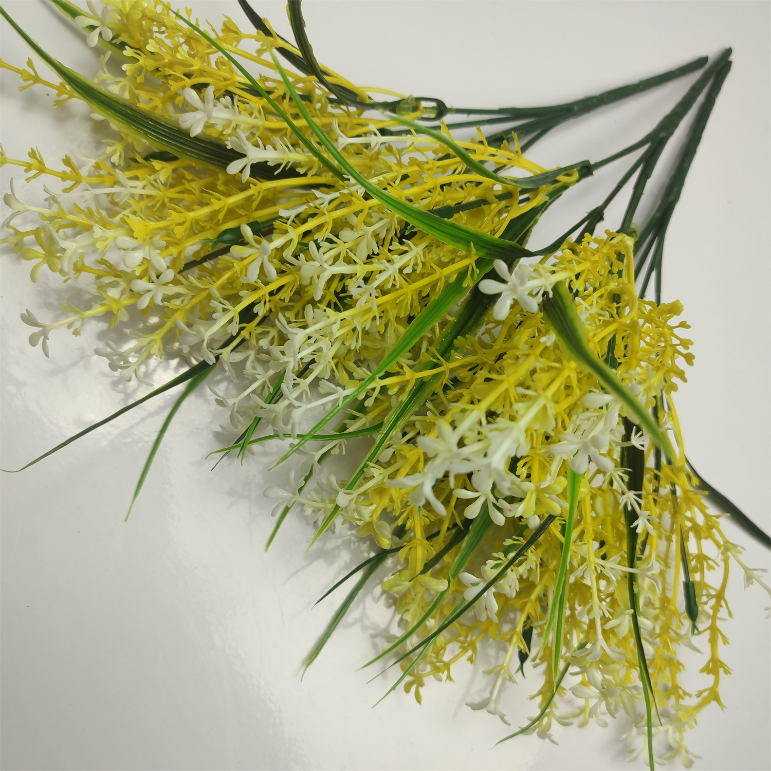 Искусственные цветы из 5 веток, декоративные материалы для ландшафта