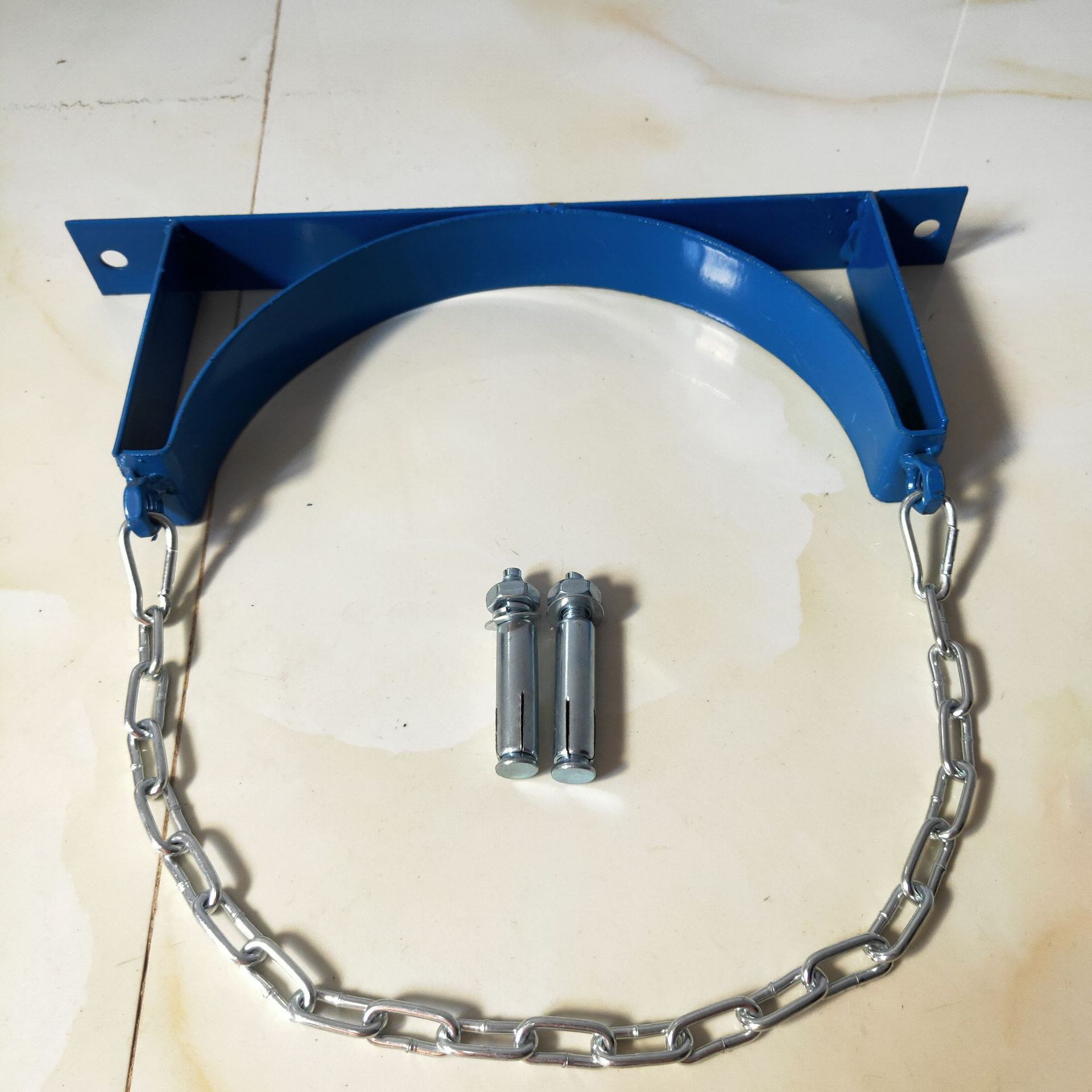 Gas Bottle Rack Acetylene Simple Gas Bottle Rack on the Wall Laboratory Gas Bottle Rack Special for Corrosion and Acid Resistance