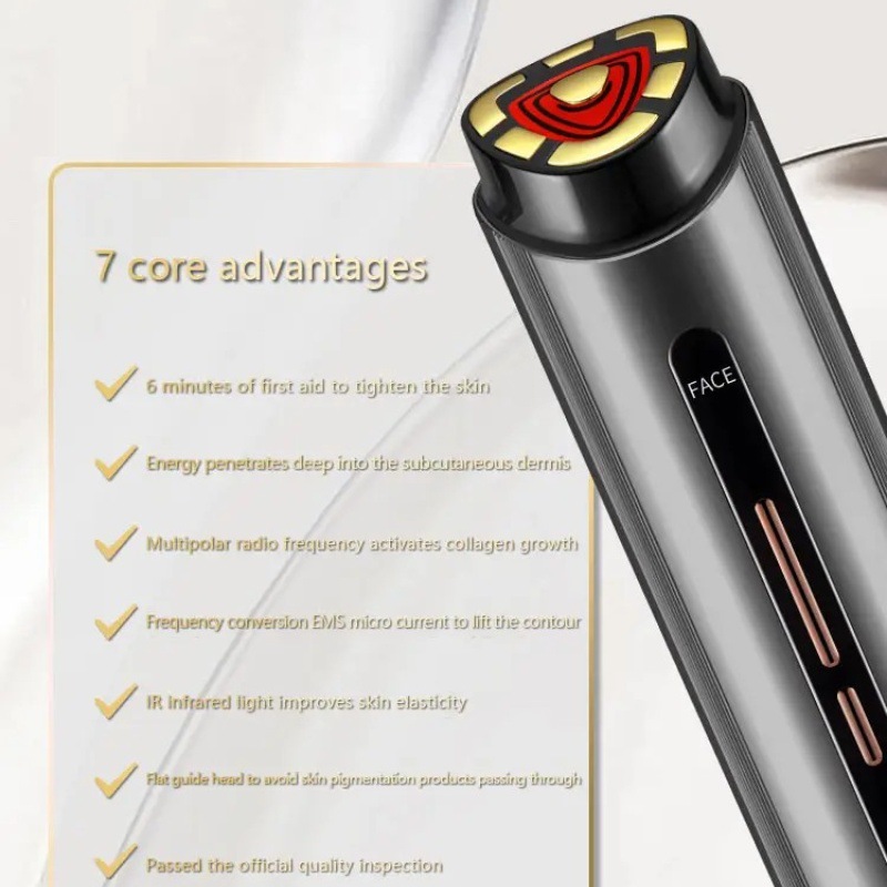 7 Core Advantages Face Beauty Machine Rf Ems Red Light Beaut
