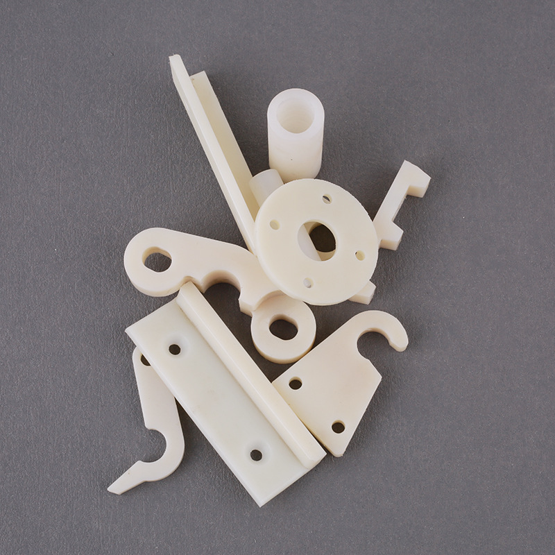 Nylon machined parts wear-resistant parts engineering machinery parts MC oil-bearing industrial and agricultural plastics MC nylon shaped parts