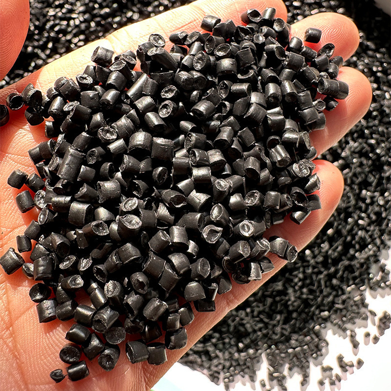 Recycled material PP black reinforced fire retardant V0 grade electronic and electrical auto parts PP polypropylene particles