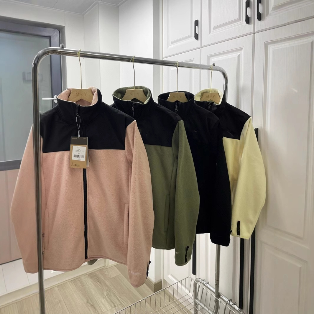 Американская версия куртки 1990 года для мужчин и женщин, полярный флис, трехвостная съемная куртка с вышивкой