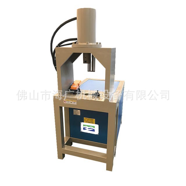 Guardrail Punching Machine Stainless Steel Aluminum Alloy Square Pipe Angle Steel Angle Aluminum Shelf Round Pipe Hydraulic Punching Hydraulic Oil