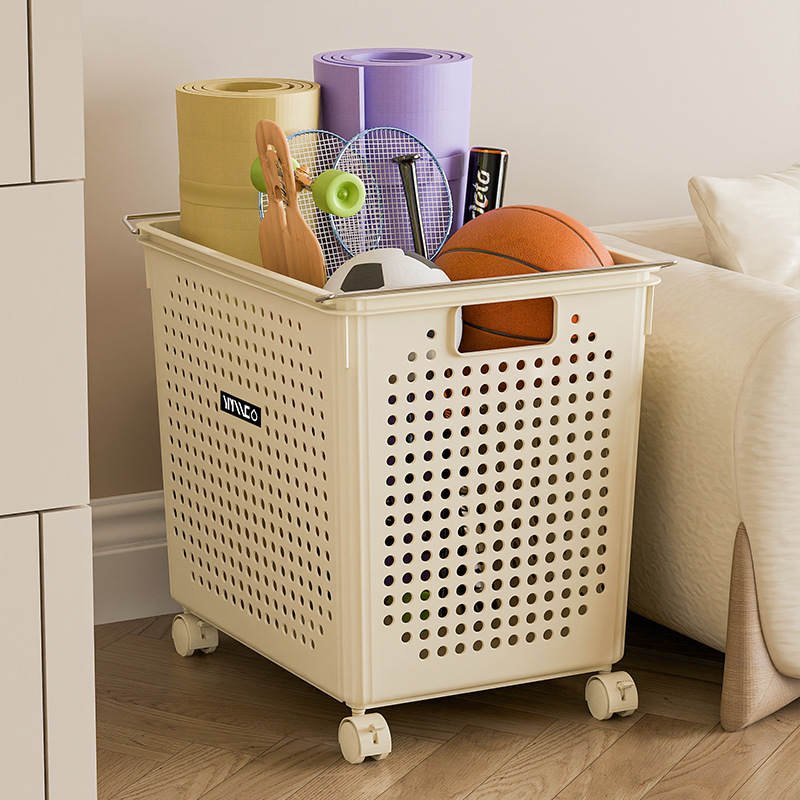 Children's Toy Storage Box Household Baby Building Blocks Plush Doll Doll Storage Barrel Doll Storage Basket Storage Basket