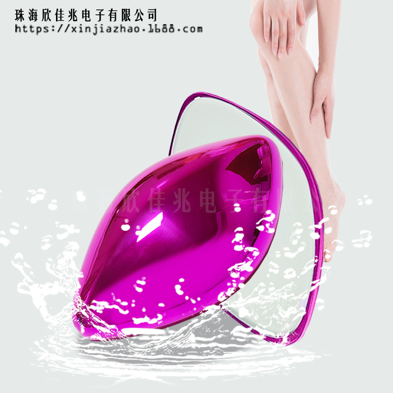 Brand new prismatic frosted glass epilator household women painless hair removal cross-border crystal hair removal instrument