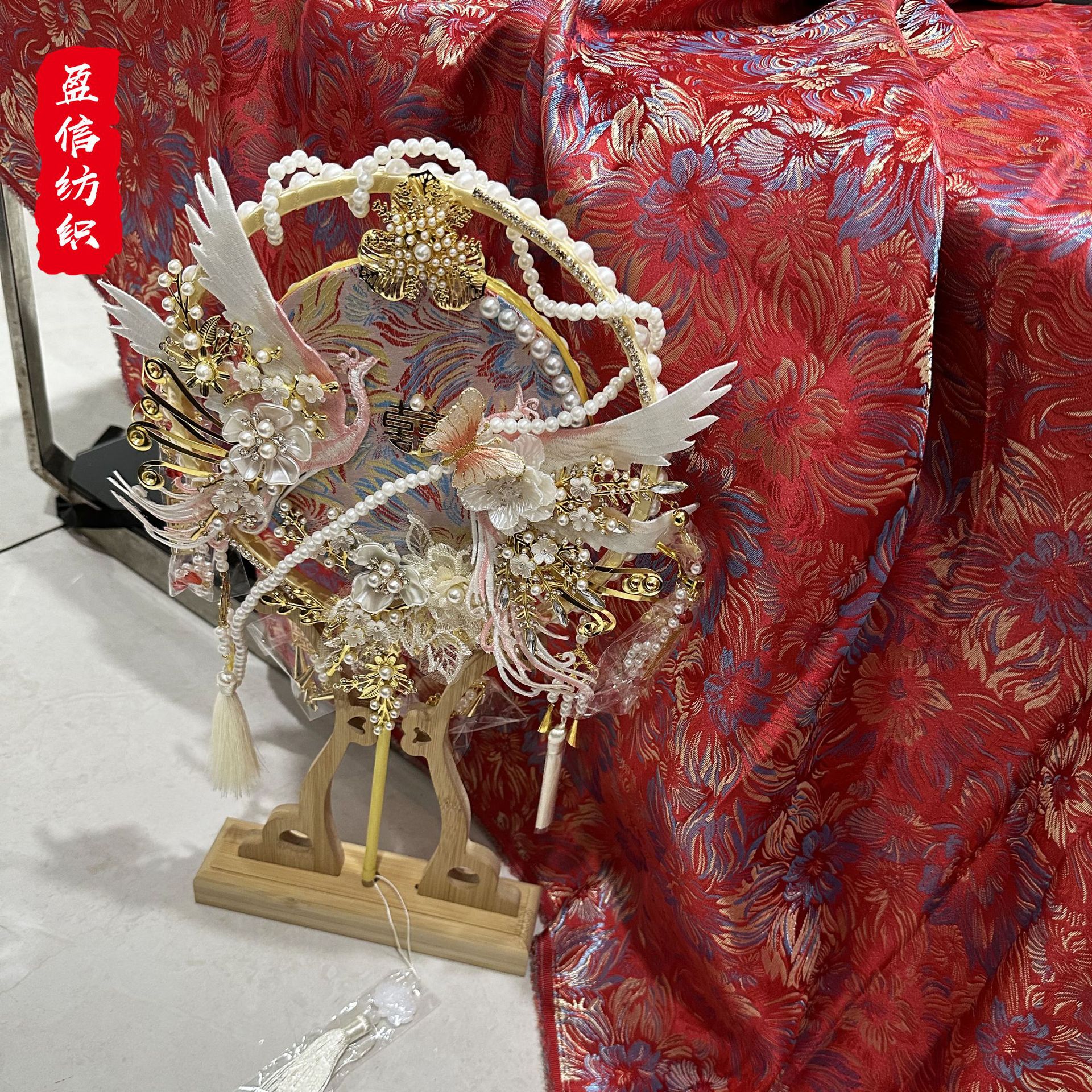 150 пряжа, окрашенная в цвет, ткань с цветами для свадебного броката