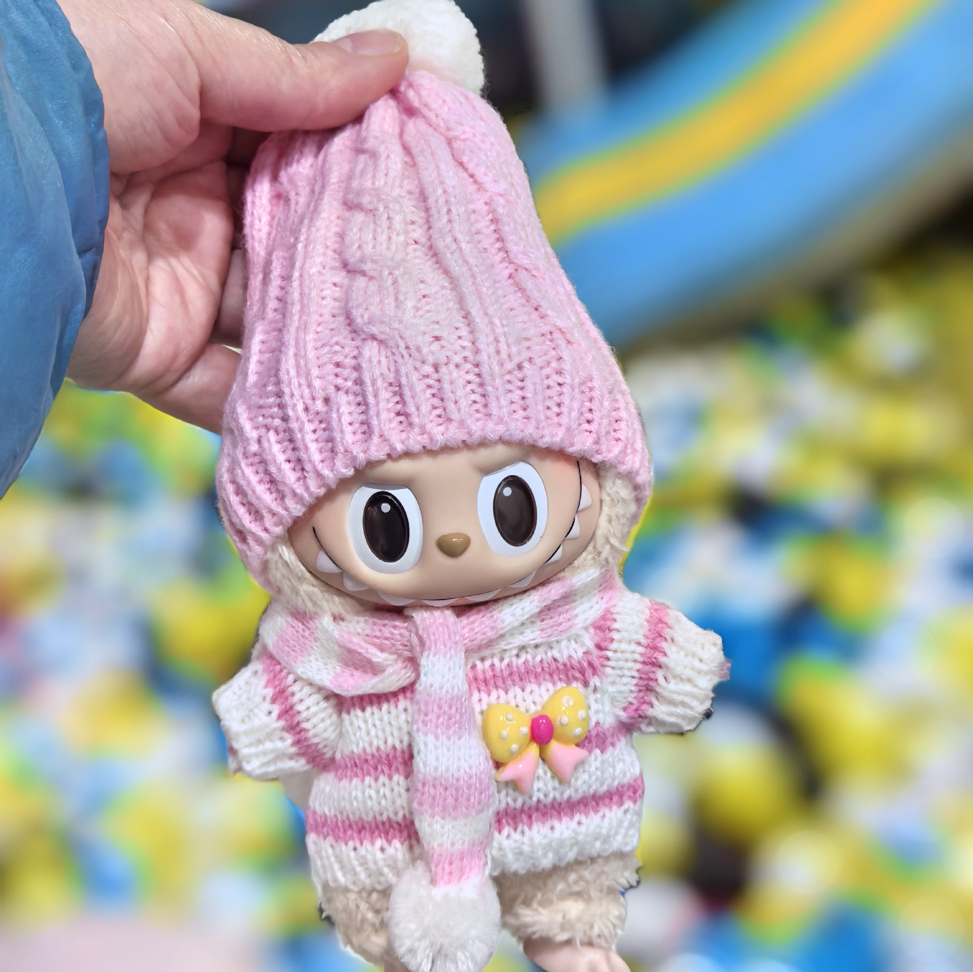 Clothing only) 17CM cloth hanging clothing 10CM cotton doll clothing plush toy replacement factory