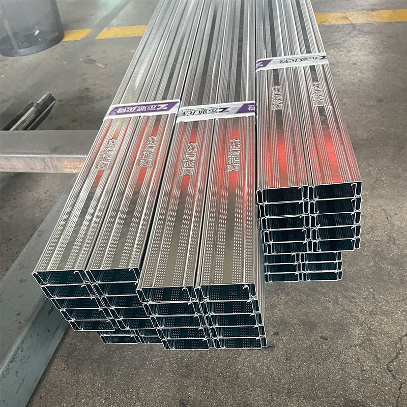 Factory Interior Decoration D60/D50/D38/D25 Light Steel Keel Ceiling Vertical Heaven and Earth Keel