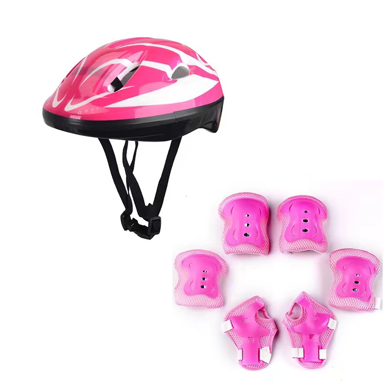 Cycling Skateboard Helmet for Adults and Children, Roller Skates, Balance Car, Adjustable Head Circumference, Safety Protective Gear Set, Wear-Resistant