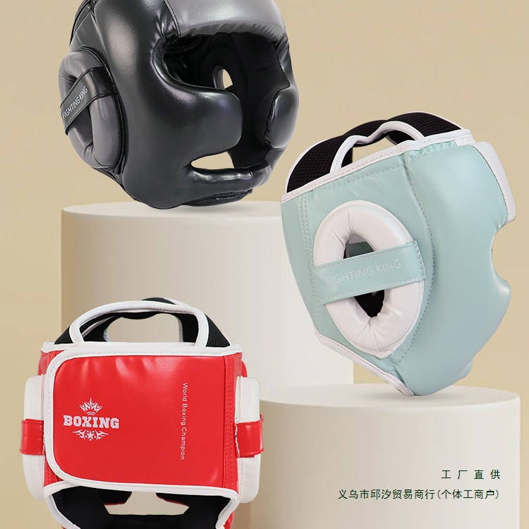 Шлем для бокса для взрослых и детей, защита головы для соревнований, маска для муай тай, защитный шлем