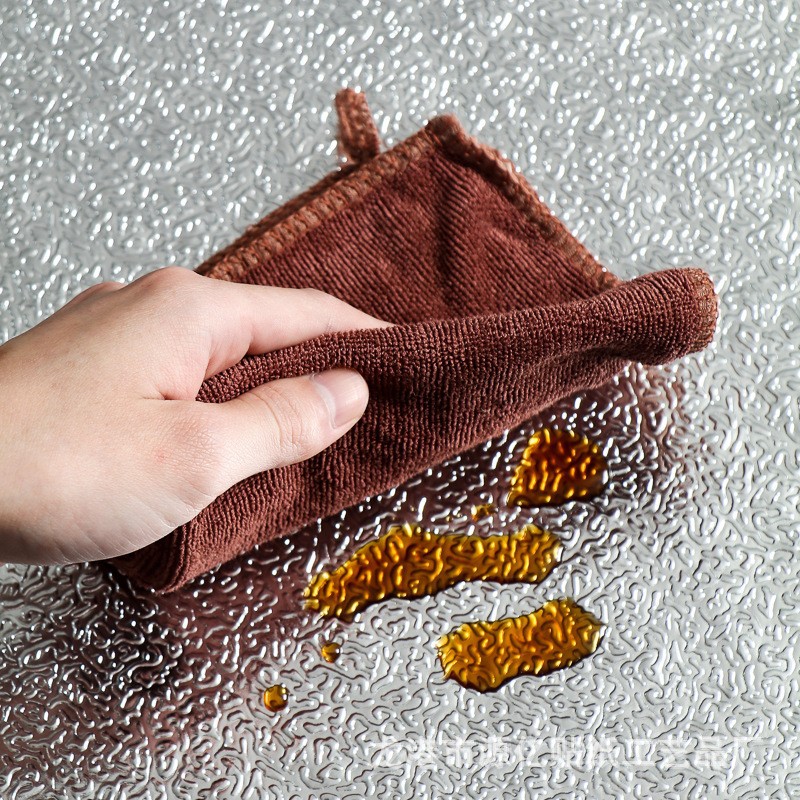 Kitchen Oil-Proof Stickers, High Temperature Resistant Self-Adhesive Wall Stickers, Waterproof and Anti-Fouling Cabinet Mats, Stove Self-Adhesive Table Aluminum Foil Stickers