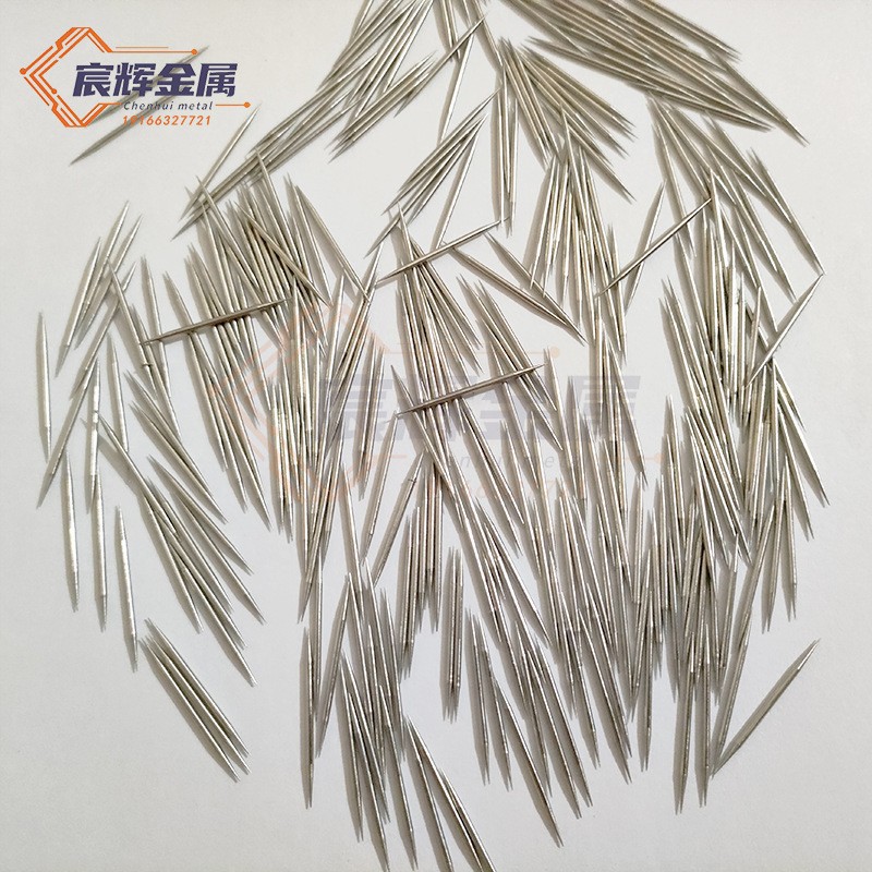 Solid Beauty Roller Needle, Stainless Steel Gold-Plated Micro-Needle, Single and Double-Ended Sharpening, Beauty Needle Water-Gloss Needle Sharpening