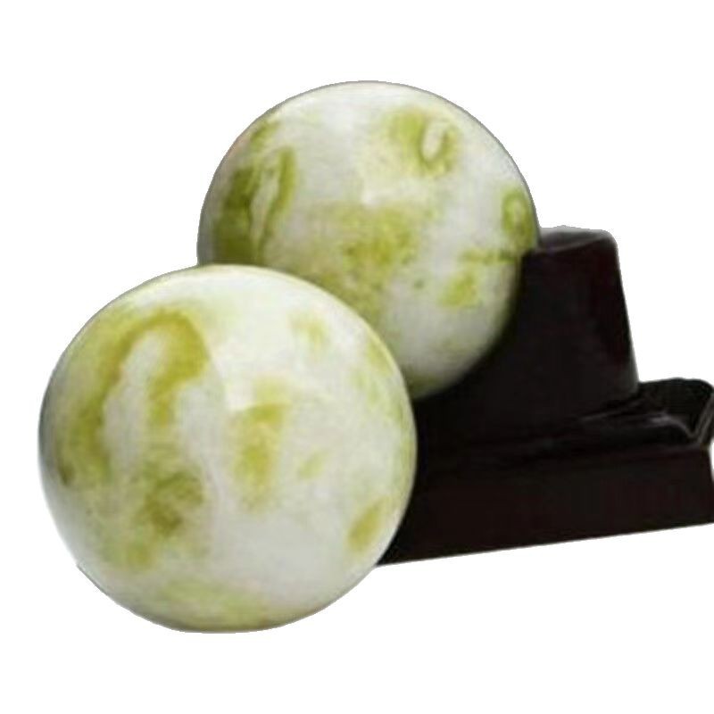 Natural Jade handball Jade handball fitness ball Lantian Jade handball for relatives and elders natural a goods