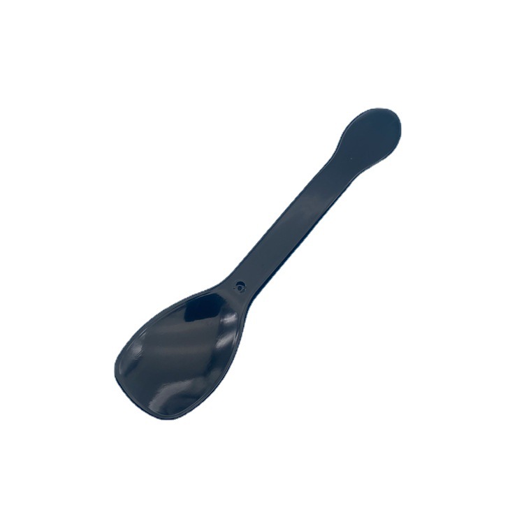 Disposable Plastic Small Spoon Separate Packaging ps Plus Hard Spoon Ice Cream Dessert Cake Spoon Food Grade