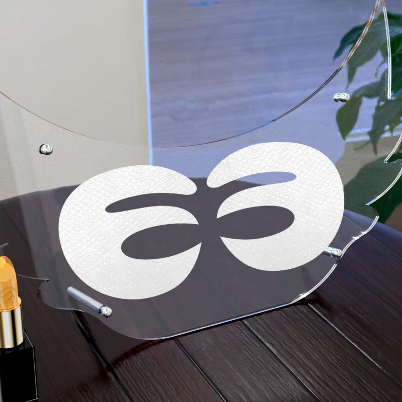 Collagen eye mask custom-made element said that the beautiful source factory eye mask is tightly attached to the light pattern and white transparent e-type eye mask.
