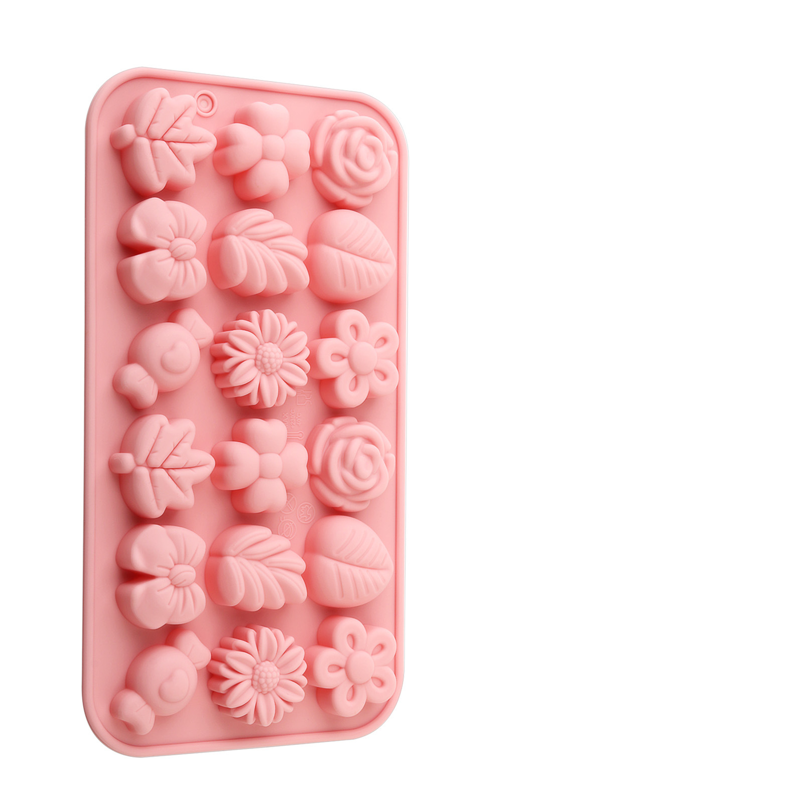 in stock 18 even small flower leaves candy bow and other modeling silicone mold baking cake chocolate mold