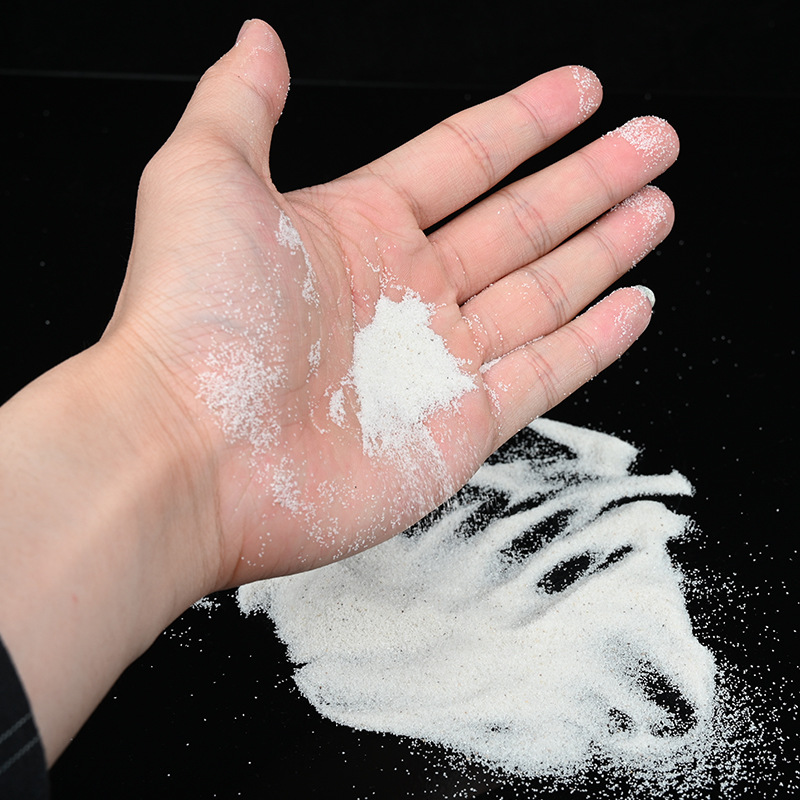 Quartz sand general sand 40-70 mesh texture sand manufacturers supply lawn filler coating fine sand quartz sand