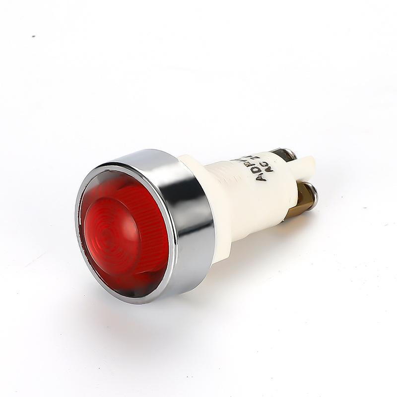 12mm small indicator light 24V 220V 380V PL13.5 plastic indicator light ADP-PL