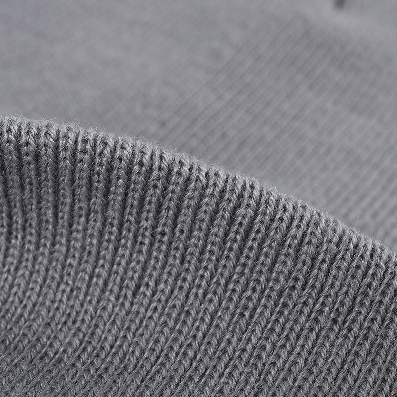 Cold Hat Men's Winter Outdoor Warm Ear Protection Knitted Hat Beanie Black European and American All-match Simple Wool Hat for Women