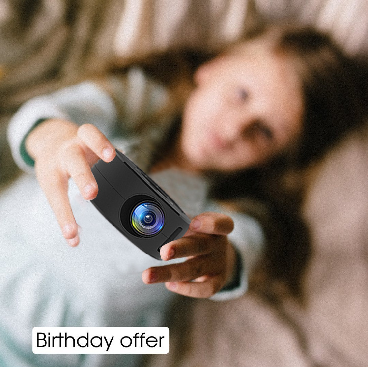 Convenient Projector Home Theater 1080P Android Smart Hd 4K Home Wireless Projector Cross-Border Version