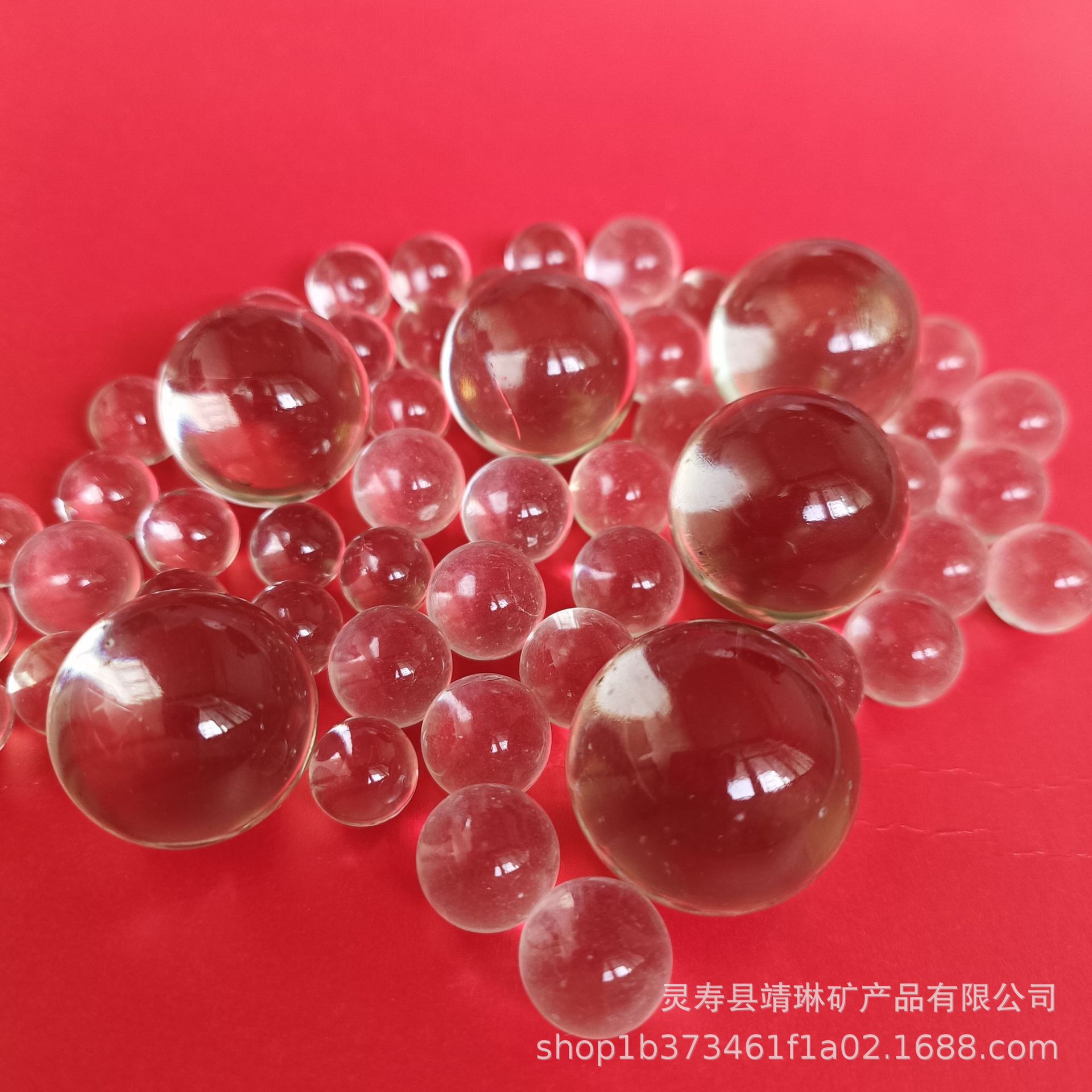 Transparent Glass Beads 9Mm10Mm11Mm12Mm for Pump Heads, Solid Glass Beads Filled Decorative Glass Balls