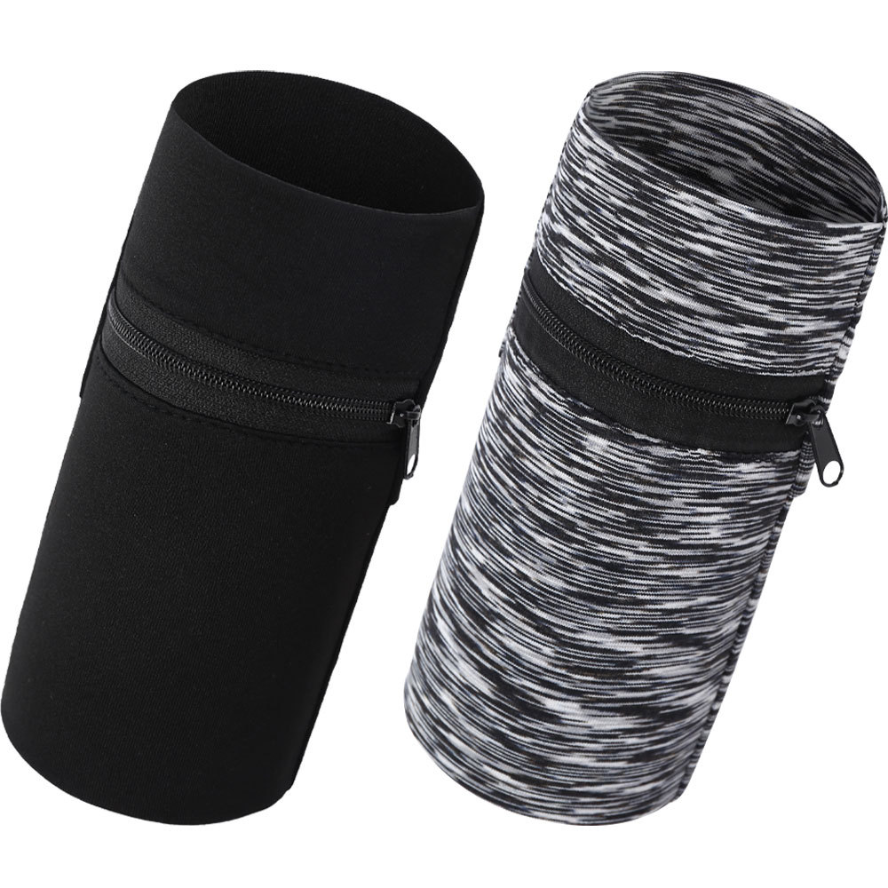 Spring and Summer New Sports Arm Bag Outdoor Running Fitness Wrist Bag Zipper Design Quick-Drying Ice Silk Arm Bag