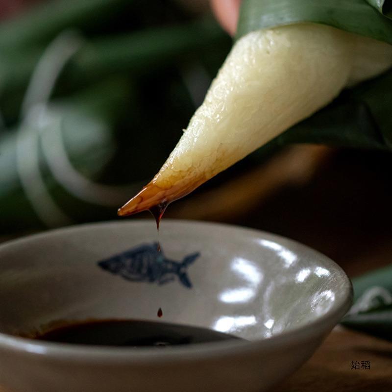Tujia-Produced White Rice Brown Rice Clear Water Zongzi Fresh Glutinous Rice White Water Original Flavor Candied Jujube Small Zongzi Vacuum-Packed Dragon Boat Festival Honghu