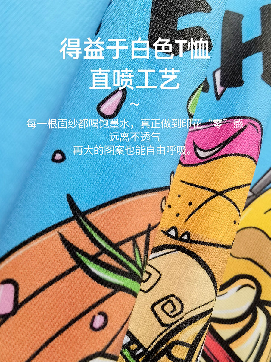 Summer Pure Cotton Work Clothes Processing T-Shirts Group Clothes DIY Class Uniforms Short-Sleeved Printed Logo Work Clothes Team Building Cultural Shirts